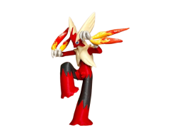 Figura Mega Blaziken Impresa en 3D