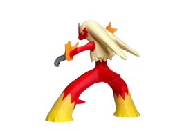 Figura Blaziken Impresa en 3D