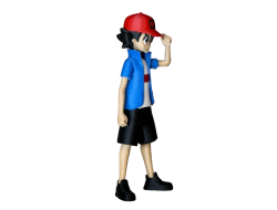 Figura Ash Ketchum Impresa en 3D