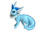 Figura Vaporeon Impresa en 3D