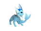 Figura Vaporeon Impresa en 3D