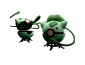 PokeBall de Bulbasaur Impresa en 3D
