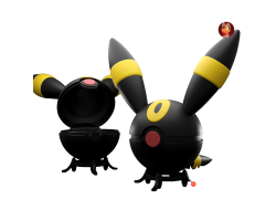 PokeBall de Umbreon Impresa...