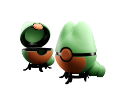 PokeBall de Treecko Impresa...