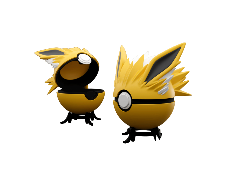 PokeBall de Jolteon Impresa en 3D