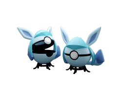PokeBall de Glaceon Impresa...