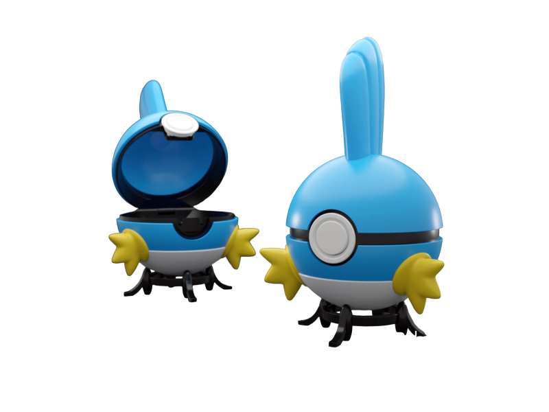 PokeBall de Mudkip Impresa en 3D