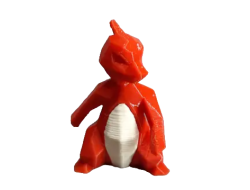 Figura Charmeleon Lowpoly...