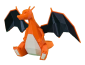 Figura Charizard Lowpoly Impresa en 3D