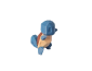 Figura Squirtle Lowpoly Impresa en 3D