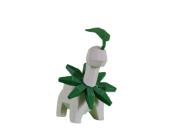 Figura Baylef Lowpoly Impresa en 3D