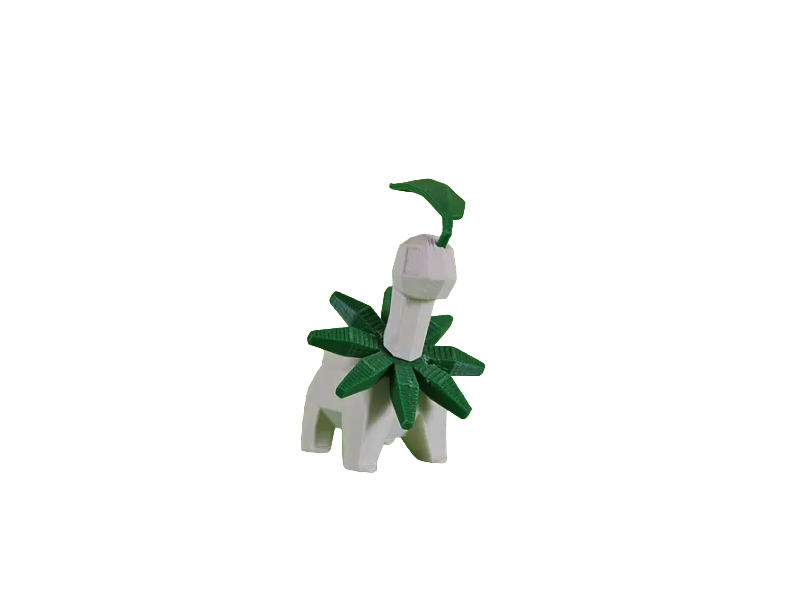 Figura Baylef Lowpoly Impresa en 3D