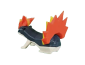 Figura Quilava Lowpoly Impresa en 3D