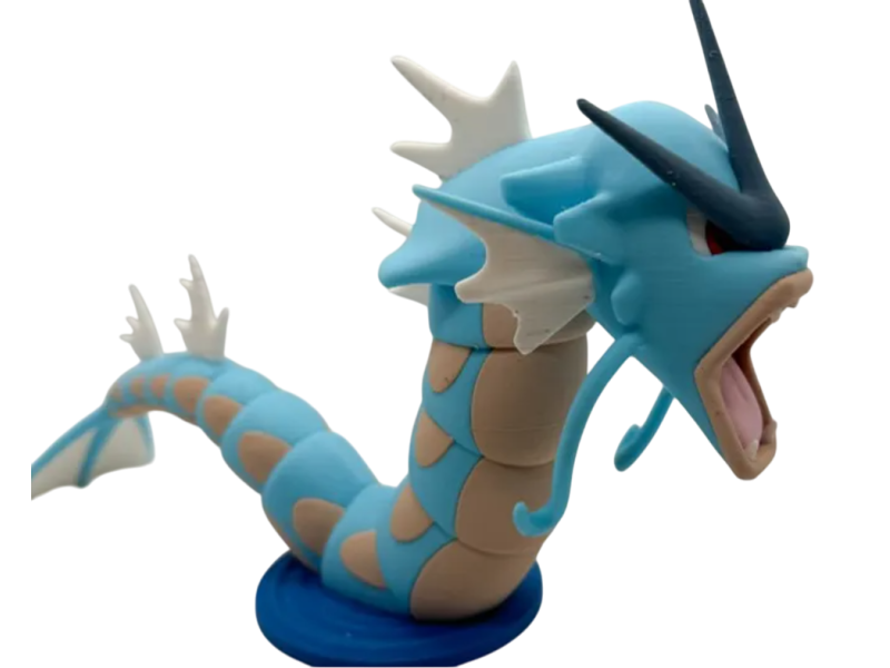 Figura Gyarados Impresa en 3D Figura Gyarados Impresa en 3D