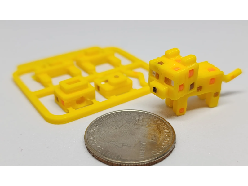 Kit Card Ocelote Minecraft Impresa en 3D