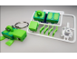 Kit Card Tortuga Minecraft Impresa en 3D