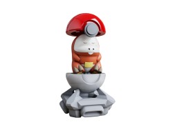 Figura Fuecoco en la Pokeball Impresa en 3D
