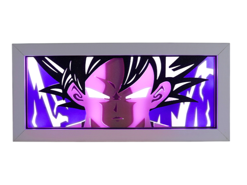 Lámpara de Goku Impresa en 3D