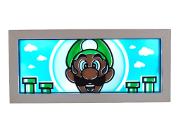 Lámpara de Luigi Impresa en 3D