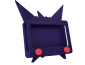 Soporte Nintendo Switch Gengar Impreso en 3D