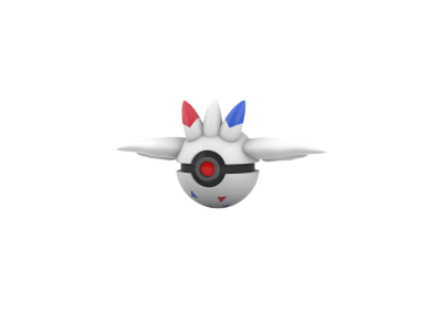 PokeBall de Togekiss Impresa en 3D
