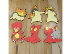 Llavero Pokemon Tipo Fuego...