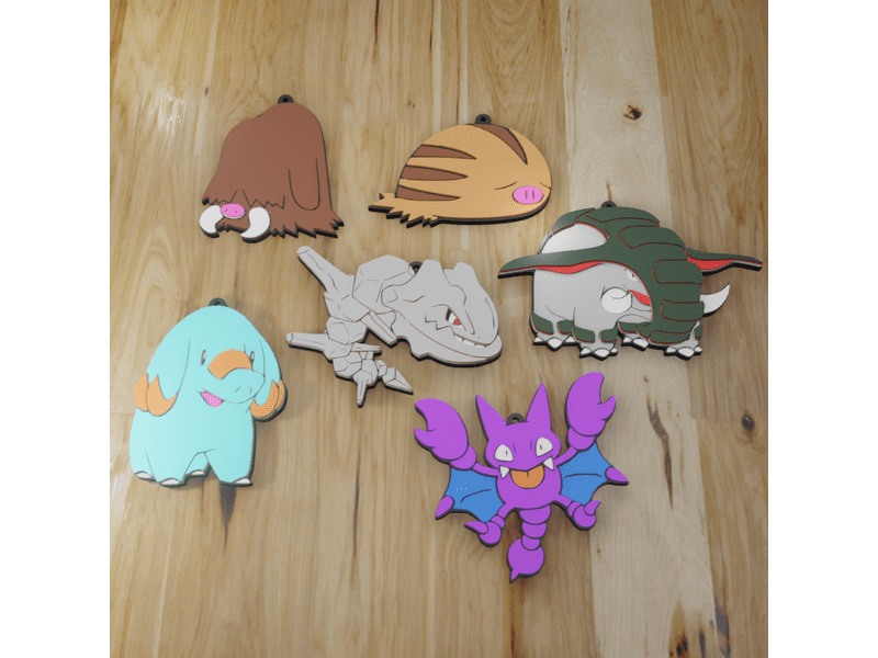 Llavero Pokemon tipo Tierra 2ºGEN