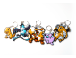 Llavero Pokemon Pack 3