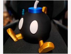 Hucha de Bob-Omb Impresa en 3D