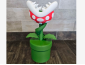 Hucha de Planta Piraña Impresa en 3D