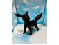 Figura Umbreon Lowpoly Impresa en 3D