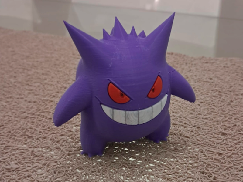 Figura Gengar Impresa en 3D